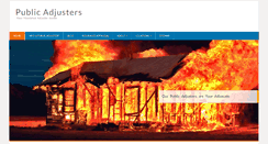 Desktop Screenshot of classactionadjusters.com